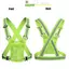 AN.MART 4 Màu Unisex Light Áo Vest An Toàn Tầm Nhìn Cao Có Túi Bảo Quản Xây Dựng Ban Đêm Đi Xe Đạp Áo Giao Thông Chạy Làm Việc VN