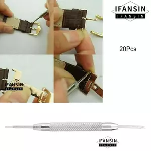 IFASIN 20 Cái Công cụ thanh lò xo, Dụng cụ tháo dây đeo đồng hồ bằng thép hợp kim 82mm, Dụng cụ thay đổi dây đeo đồng hồ bạc Dụng cụ sửa chữa dây đeo đồng hồ thay thế