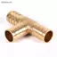 1 Đầu nối ống nhiên liệu 3 chiều bằng đồng thau 6 ~ 16mm Khí dầu khí nén [VN]