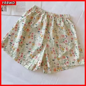 Quần ngắn YRBWD, Quần Short cạp cao thông thường, Quần ống rộng mỏng mùa hè