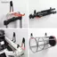 Móc kim loại hạng nặng Dụng cụ sắp xếp nhà để xe treo tường Móc treo xe đạp Móc treo tường Móc lưu trữ chống trượt cho thang Dụng cụ làm vườn [VN]