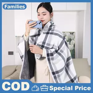 Đeo Kẻ Sọc Lông Cừu Nket Có Nút Winte Ấm Ném Trên Sofa Giường Du Lịch Thiên Phòng Ngủ Văn Phòng Điều Hòa Không Khí nket