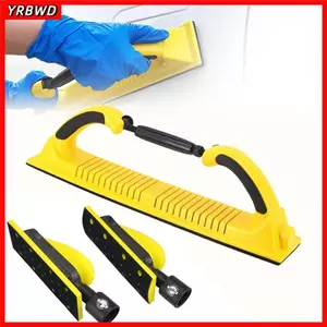 YRBWD Có Thể Điều Chỉnh Bán Kính Flex Longboard, Với Cả Hai Móc Vòng Lưng Chà Nhám Tay Khối Tập Tin, Công Cụ Sửa Chữa Thân Xe Ô Tô Khối Chà Nhám Khô Mài Tay Push Board Gỗ