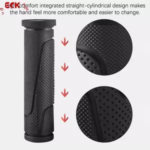 ECK 1 Cặp Tay Cầm Xe Đạp Bao Tay Cầm Cao Su Tay Lái Xe Đạp Bảo Vệ Bao Chống Trơn Trượt Xe Đạp Bảo Vệ Xe Đạp Phụ Kiện HOT
