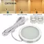 Đèn trần âm trần CATIYAHA, Đèn Led tròn 3W bằng nhôm DC12V, Đa kịch bản 3000K / 4000K / 6000K Mỏng 8mm 2510 Tủ trưng bày đèn thiết bị đầu cuối
