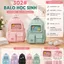 Balo Học Sinh 302# Cao Cấp – Thiết Kế Thời Trang, Nhiều Ngăn Tiện Lợi, Chống Thấm, Lựa Chọn Tốt Nhất Cho Học Sinh!