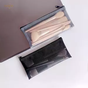 PNPIA- Túi Trang Điểm Lipsti Cọ Trang Điểm Túi Bảo Quản Sinh Viên Lưới Trong Suốt Hộp Đựng Ins Du Lịch Mỹ Phẩm Tổ Chức Cho Nữ