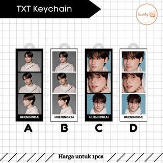 Gantungan Kunci Photostrip TXT Tomorrow X Together Sanctuary Over The Moon Foto Strip Keychain K