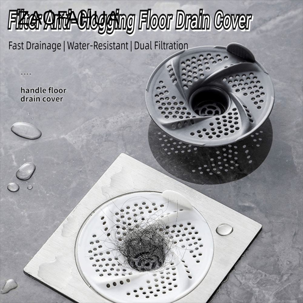 ZAOFAHUA 3 cống thoát sàn, Vỏ thoát nước xoay xoáy, Thiết kế lưới chống lỗi Bộ lọc chống tắc nghẽn Bồn rửa nhà bếp