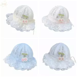 Mũ xô cho bé AWNGD, Mũ chống nắng bằng vải Polyester cho trẻ sơ sinh, Mũ tắm mềm mại thân thiện với da nhẹ dễ thương Mũ mùa hè