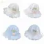 Mũ xô cho bé AWNGD, Mũ chống nắng bằng vải Polyester cho trẻ sơ sinh, Mũ tắm mềm mại thân thiện với da nhẹ dễ thương Mũ mùa hè