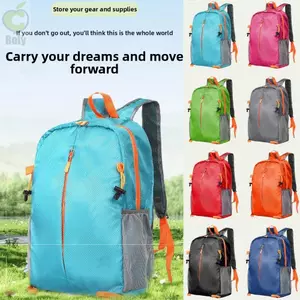 Túi thể thao ngoài trời ROLY, Ba lô Unisex siêu nhẹ có thể gập lại, Chống nước di động có giá đỡ chai Túi leo núi du lịch tập thể dục Thích hợp cho cả nam giới