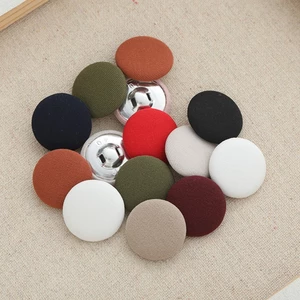 Túi Vải Nút Tròn Nữ Áo Len Nút Cardigan Phù Hợp Với Áo Khoác Trang Trí Quần Áo Nút Phù Hợp Với Nút 6.23 84DN