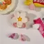 Kẹp niêm phong thực phẩm Lotus 5 cánh hoa Bộ giá đỡ ốc sên từ tính Kẹp cố định Sử dụng tủ lạnh Dụng cụ bảo quản nhà bếp [VN]