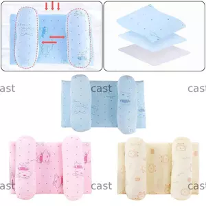 CAST Gối Trẻ Sơ Sinh Hỗ Trợ Ngủ Bảo Vệ Cổ Đệm Chống Lăn