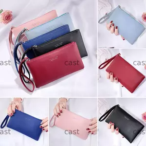 Ví CAST Cổ Tay Da PU Zip Ví Dài