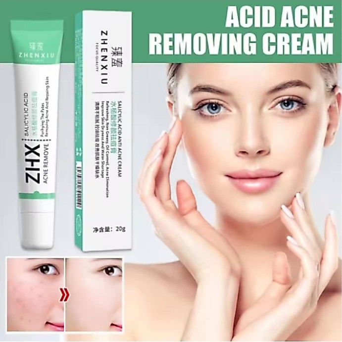 Kem Axit Salicylic Giúp Se Khít Lỗ Chân Lông Dưỡng Ẩm Và Hỗ trợ giảm mụn Đầu Đen Hiệu Quả