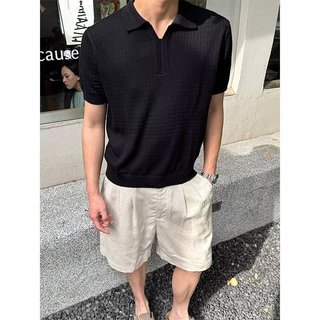 Quần short đàn hồi dây rút cao cấp phong cách đường phố cổ điển dành cho nam và nữ