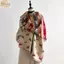 Khăn quàng cổ mùa đông NKSFX, Khăn choàng giả Pashmina chống lạnh, Khăn choàng lông cừu mềm mại ấm áp thời trang Quà tặng năm