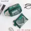 # HB # Túi đựng tiền xu lưới 6 chiếc Túi dây kéo trong suốt Túi đựng thẻ tiện dụng cho các vật phẩm nhỏ hàng ngày.