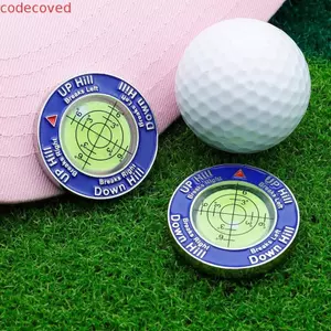 Dụng cụ chơi gôn CODECOVED Leveler, Bút đánh dấu bóng có độ chính xác cao, Đầu đọc màu xanh lá cây chính xác Dễ dàng sử dụng Dụng cụ tập luyện chuyên nghiệp Quà tặng cấp độ tinh thần chơi gôn cho người chơi gôn