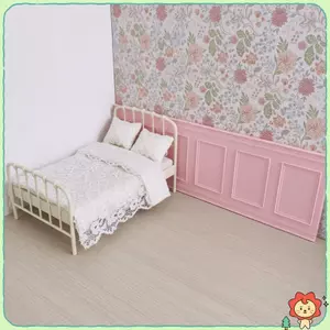 1 Cái 1 / 12 Nhà Búp Bê Vuông Váy Tường Bảng Nhựa Wallboard Cho Micro Phong Cảnh Phòng DIY