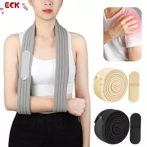 ECK 1PC Có Thể Điều Chỉnh Cánh Tay Sling Gãy Phục Hồi Tai Trước Thoáng Khí Cố Định Sling Hỗ Trợ Vai Nẹp Hỗ Trợ Cho Bệnh Nhân HOT