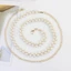 Dây thắt lưng ngọc trai PYCOU, Dây chuyền ngọc trai Boho có thể điều chỉnh, Dây chuyền bụng mỏng thời trang Trang trí váy nữ