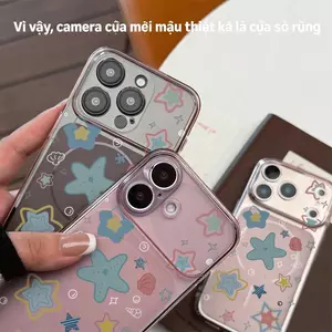 Xếp chồng sao màuỨng dụng iPhone 17PRO/16/15pro đơn giản 141713 trường hợp 1211 chống rơi