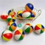 THEGIRL8B PU Sponge Ball, PU Foam Compression Soft Balls Toy, Bé Trai Bé Gái Pinch Cổ Tay Thể Thao 6.3cm Squishy Bãi Biển Bóng Ngoài Trời