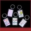 Cod rõ ràng Acrylic Keychain phẳng quyến rũ cho Túi ba lô chìa khóa xe chủ Quà Tặng