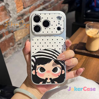 Ốp Lưng Cho IPhone 15 16 17 11 13 14 12 Pro Max Air 16 7 8 15 Plus Bìa da màu vải thiều cổ điển ngọt ngào