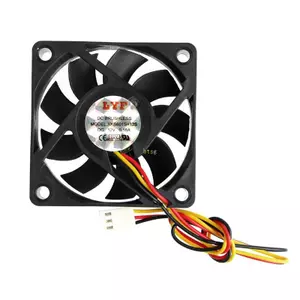 Quạt btsg 60x60x15mm 6015 12V DC Quạt Làm Mát Máy Tính Không Chổi Than 3600RPM USB 3 Pin Tay Vòng Bi PC Máy Tính Cho Ốp Lưng Coo