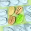 {AKIN} Khuôn làm bánh silicon 6 khoang Khuôn hình hạt cà phê để làm bánh Mousse sô cô la DIY Dụng cụ làm bánh Nonsti Sử dụng tại nhà {a}