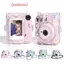 Dành Cho Fujifilm Instax Mini 12 Vỏ Máy Ảnh Trong Suốt Bảo Vệ Túi Đựng Có Dây Đeo Vai Túi Bảo Quản