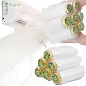 Túi ống gió YUUKII, Túi mở rộng điều hòa bằng nhựa linh hoạt, bền bỉ 8 / 10 / 15 / 20M Hướng dẫn thổi điều hòa làm mát mùa hè