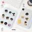 MJnmc 50 Miếng Bé Gái Stiers Magic Girl Decal Tự Khẳng Định Cho Laptop Chai Nước Ván Trượt Mới