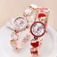 KT Cat Watch Nữ Mặt Số Nhỏ Màu Hồng Dễ Thương Trẻ Em Dây Thép Nữ Vòng Tay Đồng Hồ Đeo Tay Sinh Viên Ngón Tay Đồng Hồ Thạch Anh kuy