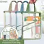 Túi đựng hồ sơ trong suốt TUYỆT VỜI, Túi đựng dây kéo lưới PVC dung tích lớn, Túi lưu trữ dữ liệu dày trong suốt đa chức năng Đồ dùng văn phòng trường học