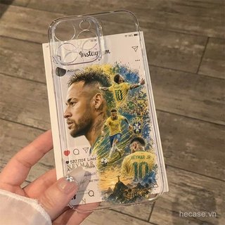 Ốp Điện Thoại Phong Cách Mới Graffiti Bóng Đá Bé Trai Thời Trang Thích Hợp Cho iPhone 14promax ip 14 15 16 17 pro max xr xs 12promax 11 12pro 13 14 15 promax Vỏ Bảo Vệ Linh Hoạt