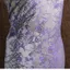 Taro Tím Vàng Ren Dập Nổi Vải Jacquard lõm lõm Họa Tiết Hoa Cao Cấp Satin Sườn Xám Đầm Quần Áo Vải 6.2