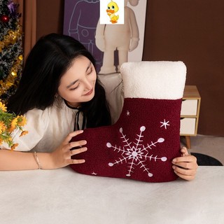 PLUS✨Chất lượng cao✨Tất Giáng Sinh Dễ Thương Gối Sang Trọng Tất Ngộ nghĩnh Sang Trọng Đệm Đồ Chơi Trẻ Em Nhẹ Nhàng Đồ Chơi Sang Trọng Quà Tặng Bạn Gái Quà Tặng Trẻ Em Quà Tặng Giáng Sinh Sang Trọng Quà Tặng COD