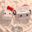 【sherman.i】Vỏ bảo vệ tai nghe Bow Kitty Vỏ bảo vệ tai nghe không dây dễ thương phù hợp với AirPods-1/2 AirPods 3/4 /Pro