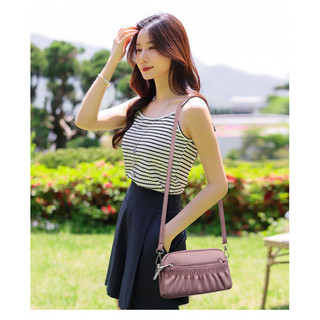 Túi xách nữ Túi đeo vai nữ họa tiết thời trang retro đeo vai Túi đeo chéo thông thường