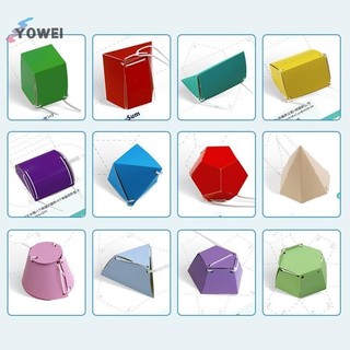 YOWEI Dành Cho Dạy Tập Bề Mặt Khu Vực Soạn Thảo Trẻ Em Từ 5-12 Gia Đình Hình Học Sách Kéo Dây 3D Hình Học Sách VN
