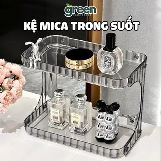 Kệ Đựng Mỹ Phẩm Nhà Tắm Đa Năng 2 Tầng Gọn Gàng, Kệ Đựng Đồ Trang Điểm, Đựng Sữa Tắm, Dầu Gội