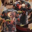 My Hero Giới Học Thuật Midoriya Izuku Cosplay Vải Full Graphic Áo Thun Mùa Hè Anime Tay Ngắn