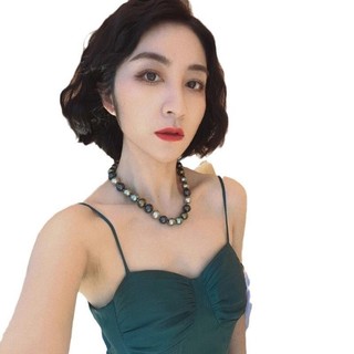[ DAISYN ] N1003 vòng cổ ngọc trai xanh lá mix màu 8li đến 16li ôm cổ , dây chuyền ngọc trai nhân tạo , chuỗi hạt ngọc