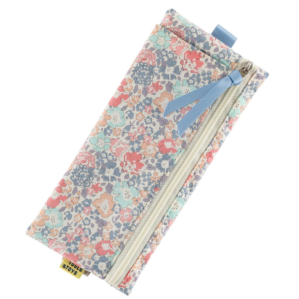 Hobonichi Techo Flat Pen Case comodo (LIBERTY FABRICS/Michelle) Planner Accessory ㅤDirect From Japan