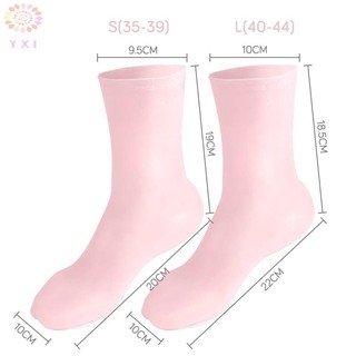Tất chăm sóc bàn chân silicon dùng tại nhà với gel dưỡng ẩm, bảo vệ khỏi nứt